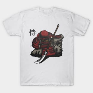 Samurai-Naginata, Sitting T-Shirt